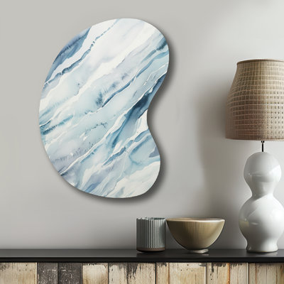 Montevallo - Abstract Shapes Boom Shape Metal Wall Sculpture