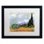 «Wheatfield with Cypresses, 1889» par Vincent Van Gogh, reproduction d'art sur toile-1024350584-1024350583