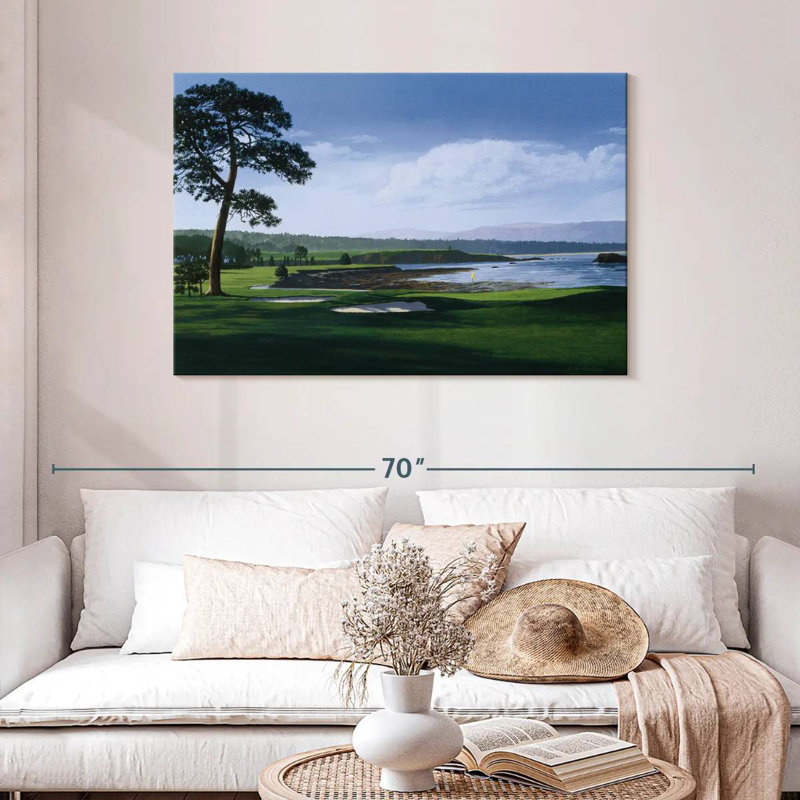 Sireci Golf Course I, 30" H x 45" W