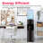 Frigidaire Hot & Cold Water Cooler Dispenser, Top Load Water Cooler for 3 and 5 Gallon Bottles, Black-113489062