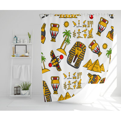 Sejer Polyester Shower Curtain