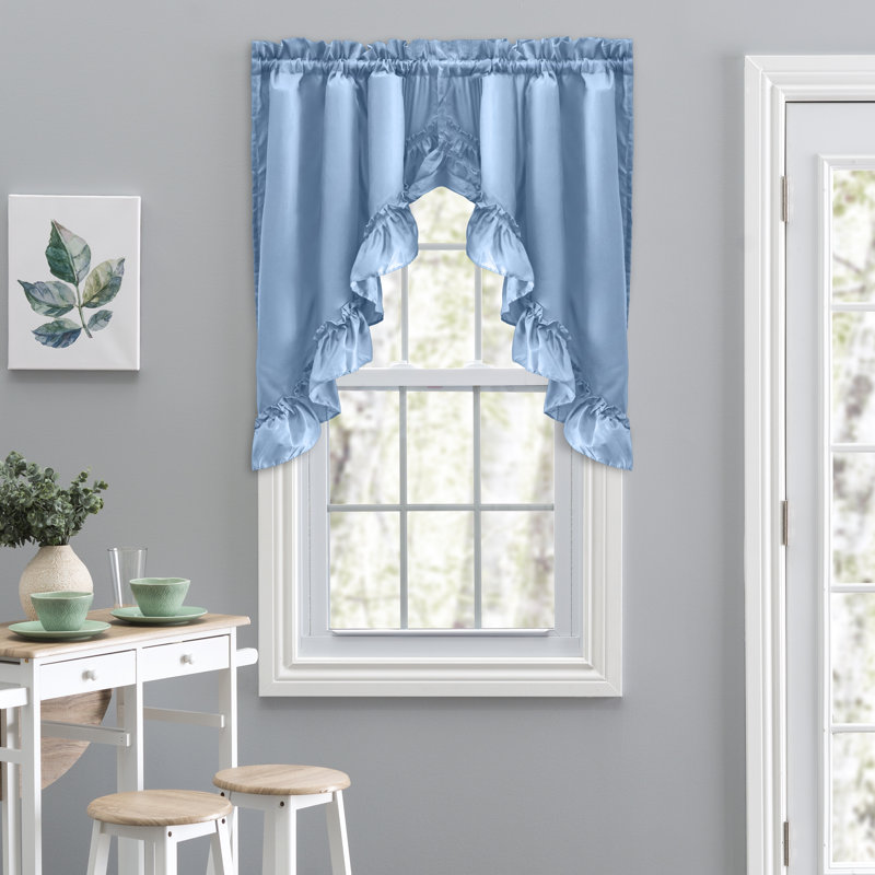 Ellis Swag Window Valance, Slate