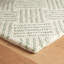 Tapis en laine crocheté à la main Layers Desert-1733291128
