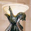Lampe torchère sur pied 74,5 po Peacock Goddess