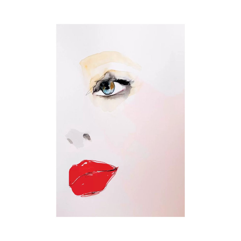 Illustrious 1 Piece Painting on Canvas, 66.04 cm H x 45.72 cm W x 1.91 cm D, Wrapped Canvas