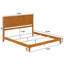 Lit standard à profil bas en bois massif Troutville-222097928-254526474