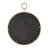 Iron Frame Vertical Round Mirror
