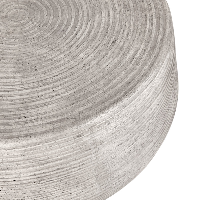 Nellie 37" Outdoor Coffee Table Light Gray