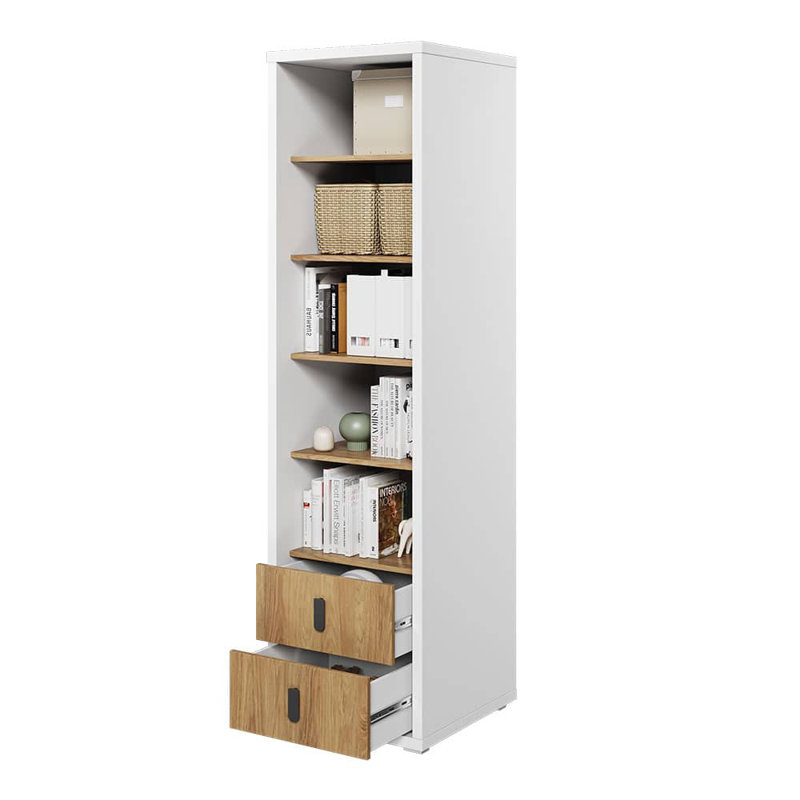 Arnolf 200cm H x 55cm W Book Display Bookcase
