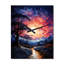 Dramatic Lightning Nights VI - Très grandes horloges murales paysage et nature-99631528
