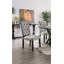 Classique / ensemble de 2 chaises d'appoint capitonnées à boutons en tissu de lin massif-1340539878