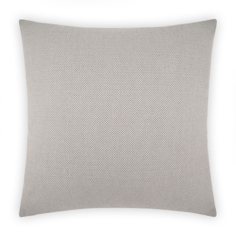 Coussin décoratif d'extérieur Pyke, Frêne, Carré 22 po