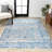Misha Filigree Cream/Blue Rug-1633247138