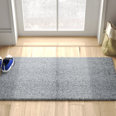 Elvira Shaggy Grey Rug