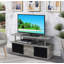 Meuble télé avec 3 armoires de rangement et tablette pour téléviseur de 55 po ou moins Edwin-62565971