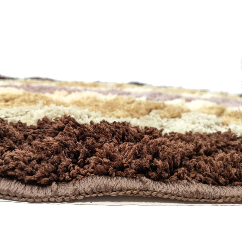 Bath Rug, Brown/Purple