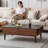 Square solid wood rock board storage coffee table-103235494-103235495