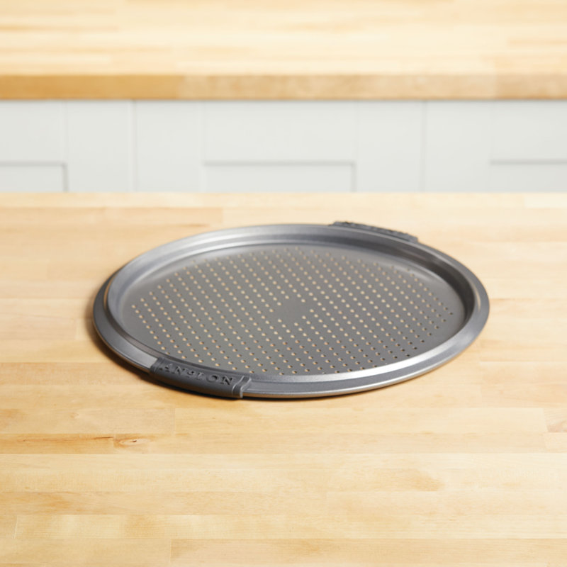 Anolon Advanced Nonstick Bakeware Pizza Pan, 13-Inch, Set Of Two