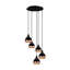 Luminaire suspendu conique à 5 lumières Julius