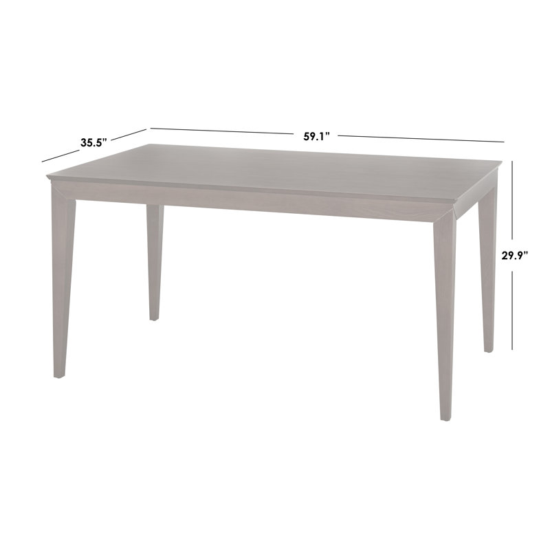 Benn 6 - Person Four Leg Dining Set