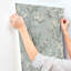 Papier peint thé vert olive-536464239