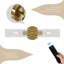 Applique murale rechargeable 16,5 po à intensité variable avec télécommande et ampoules-450426740