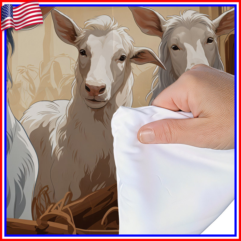 Goat Brown Bedding, Queen Comforter