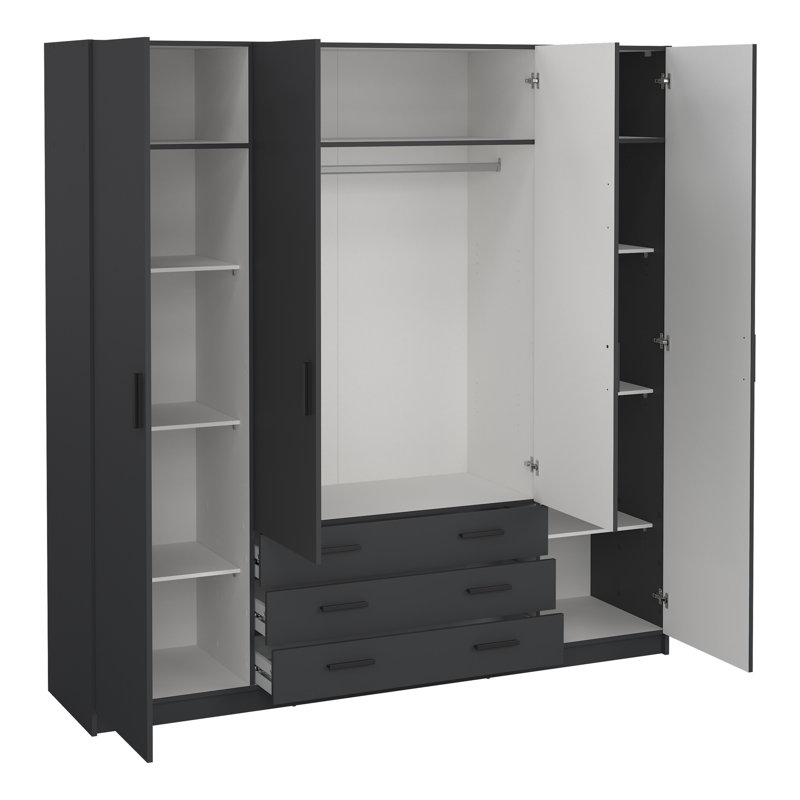 Manufactured Wood Wardrobe