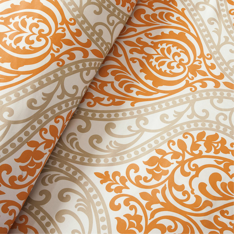 Édredon élégant en orange: double / grand, style double / grand avec: thème orange
