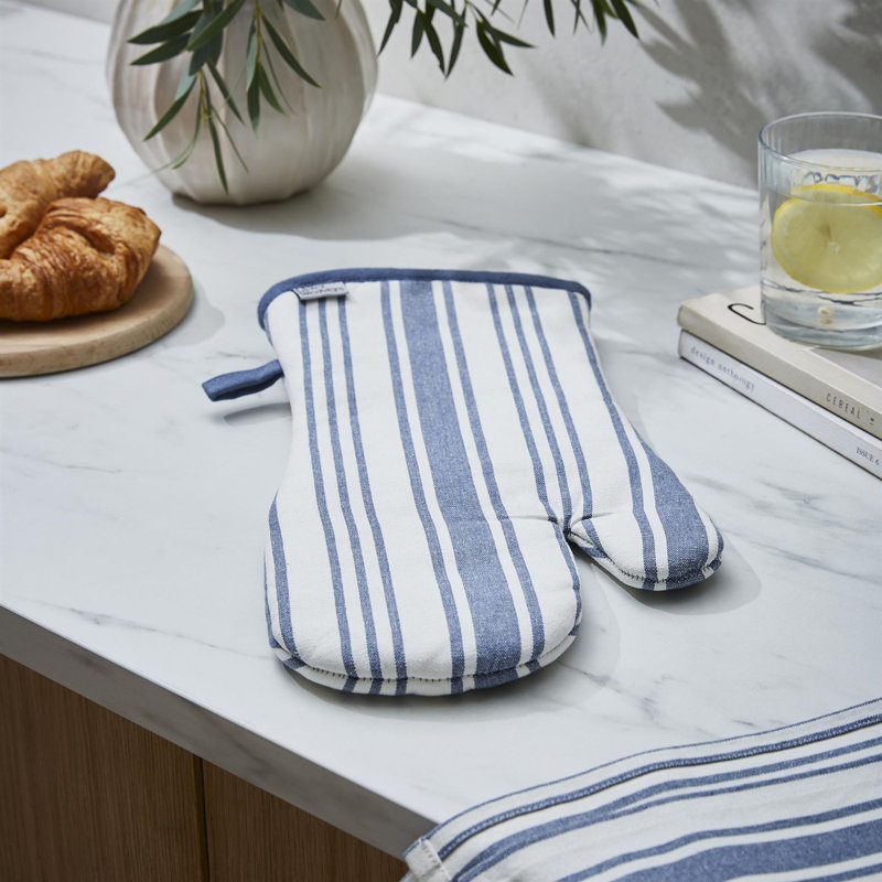 Ulster Weavers Denim Stripe Striped 100% Cotton Oven Glove