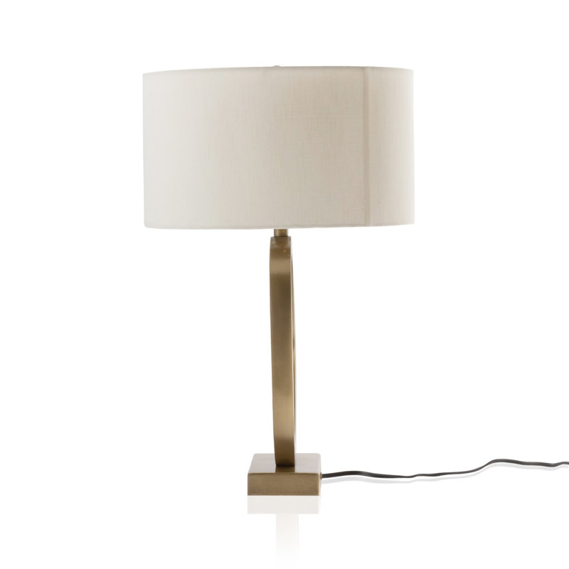 Bingley Table Lamp, Antique Brass Aluminum