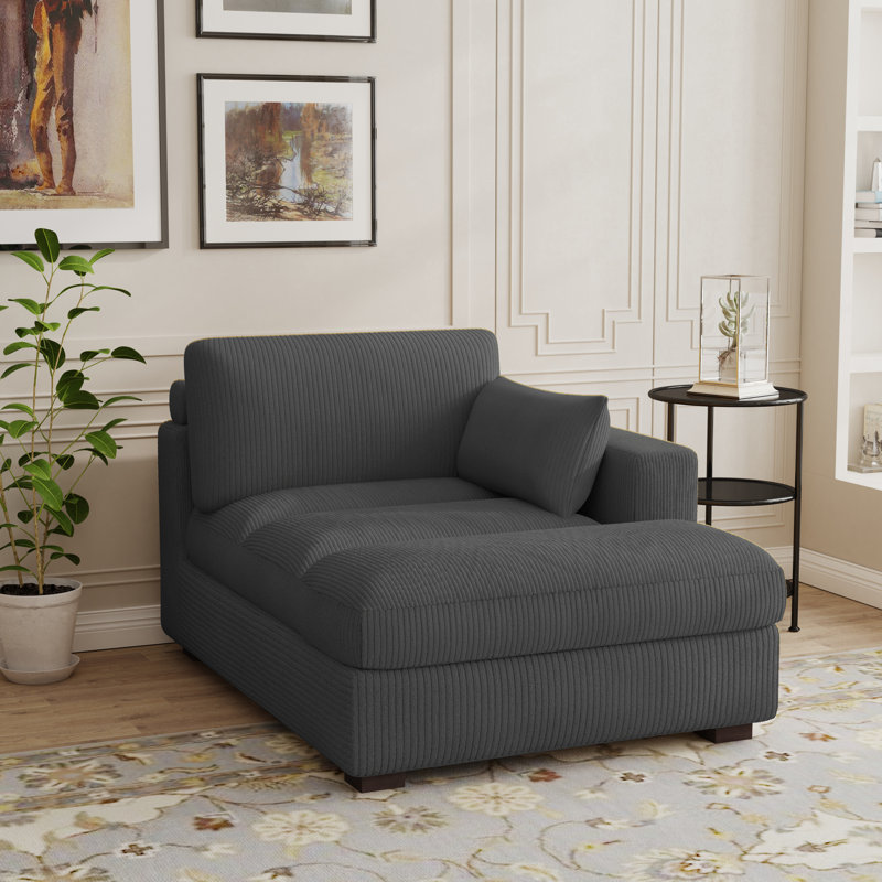 Stoneville Chaise Lounge, Grey