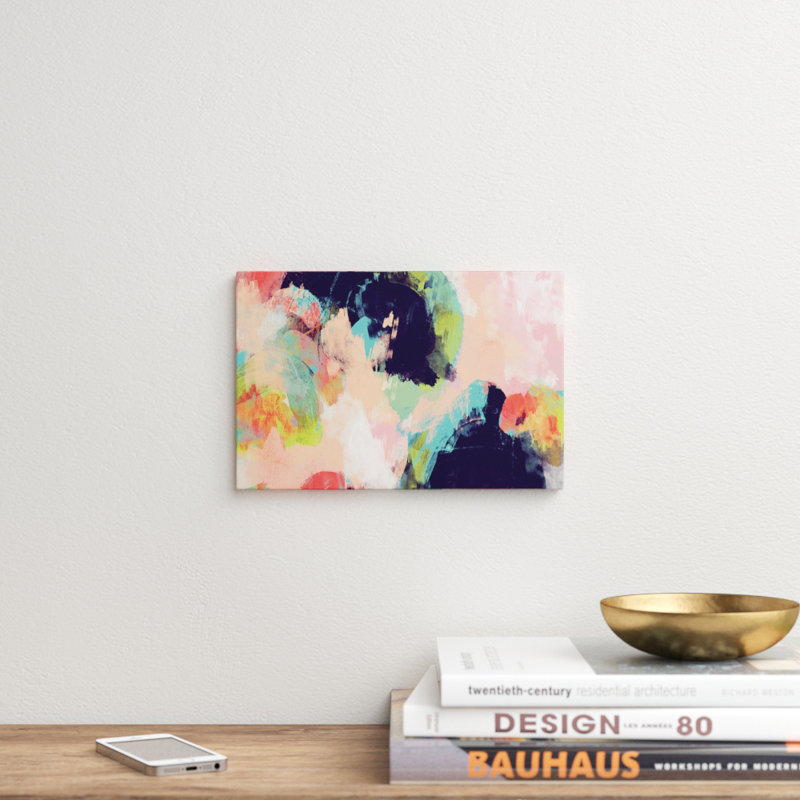 «Vibrant Spring I» par Studio W - Estampe numérique sur toile tendue avec châssis, H 8 po x l 12 po x P 0,75 po
