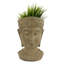Lynn HEAD PLANTER 30cm Stone Effect