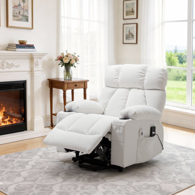 White recliner
