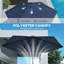 Outsunny 2.6 m Garden Parasol Umbrella with Aluminium Pole-482790016