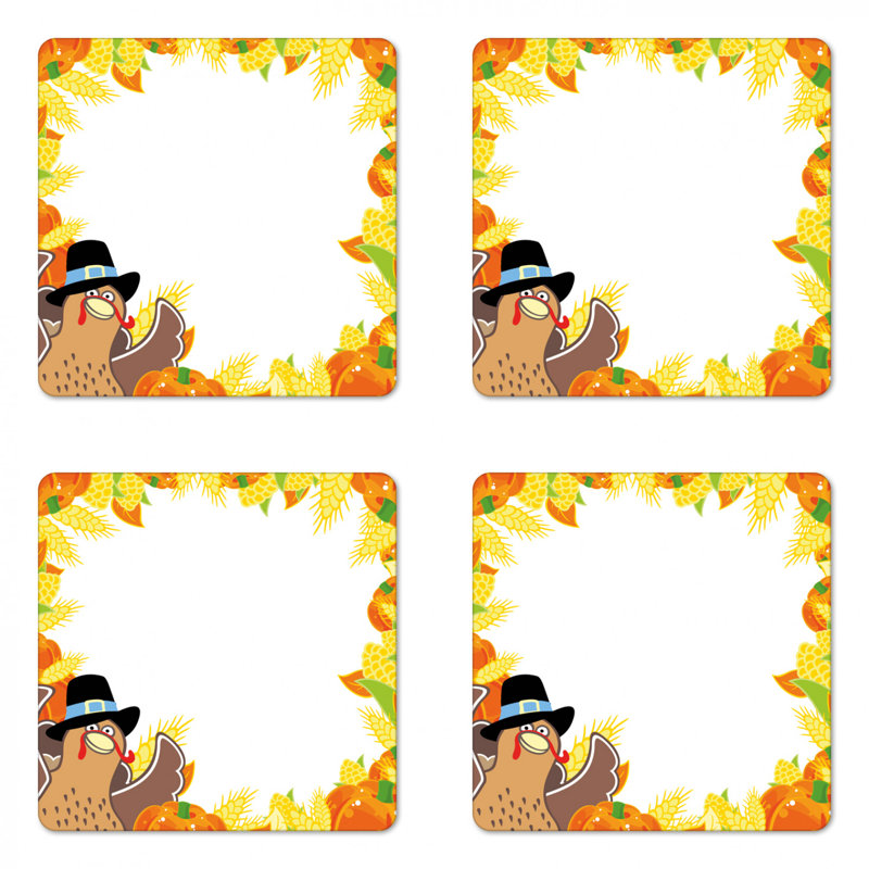 Sous-verre de thanksgiving