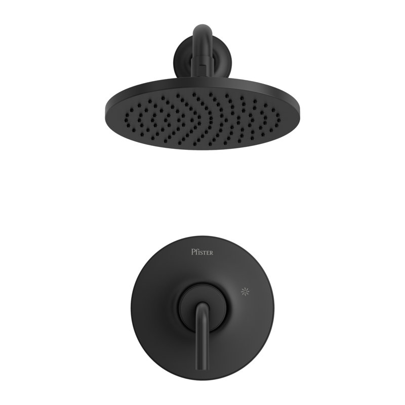 TENET Tub & Shower Faucet, Matte Black