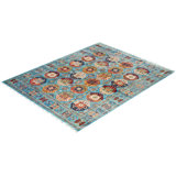 One-of-a-Kind Rectangle 8'2" X 10'4" Hand Knotted Area Rug