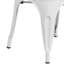 Commercial GradeMetal Indoor-Outdoor Stackable Chair-256719316