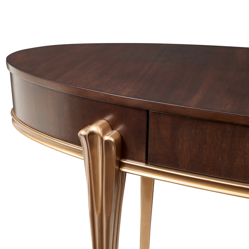 Camellia Field Vanity With Mirror - Warm Pecan