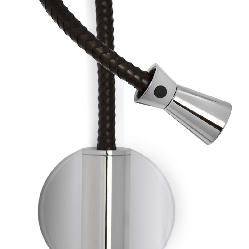 G+T Wall Lamp, Polished Nickel
