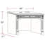 Bureau avec rehausse Zaphod