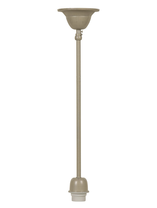 San Pablo 1 - Light Bulb Pendant, Beach Ivory Metal