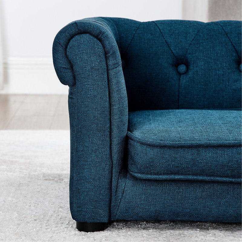 Chien confortable pour les grands chiens - Bleu élégant, Blue