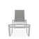 Holna Outdoor Rust-Resistant Metal Chaise Lounge
