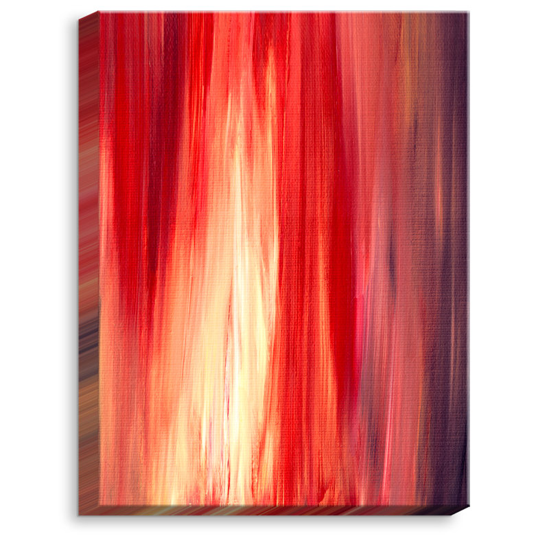 «Irradiée», reproduction d'art, H 20 po x l 16 po x P 1,5 po, Toile tendue