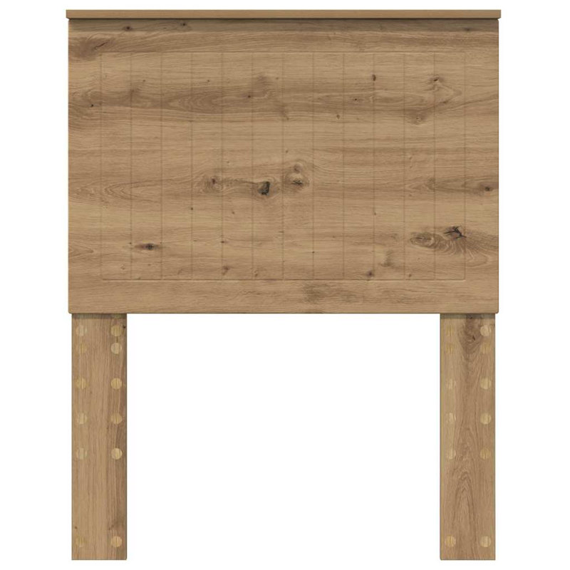 Panel Headboard, UK Small Single - DE 75 x 190 cm, Artisan Oak
