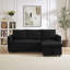 Modern Sofa With Chaise Lounge, L-Shaped Modular Convertible Sofa With Storage Chaise-544268848