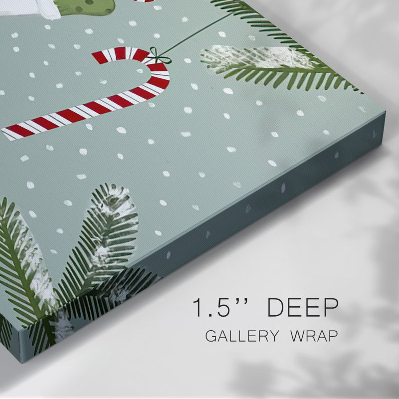 Peppermint Snowman Collection A, H 12 po x l 18 po x P 1,5 po